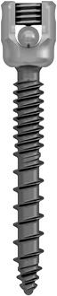 Cannulated polyaxial pedicle screw